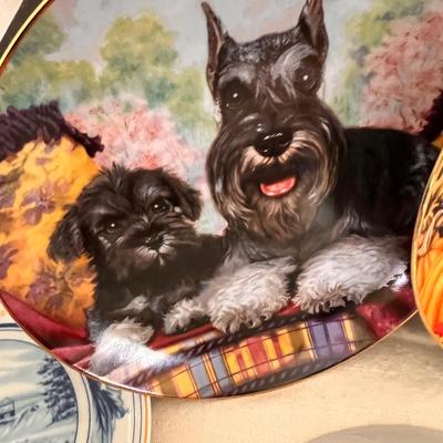 Mixed Lot Decorative Plates and Bowls - Danbury Mint, Century Porcelain, Wendell August