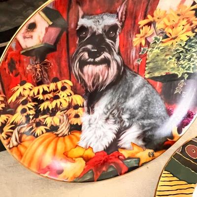 Mixed Lot Decorative Plates and Bowls - Danbury Mint, Century Porcelain, Wendell August