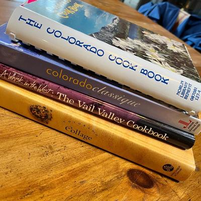 Lot of 4 Colorado Cookbooks