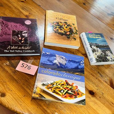 Lot of 4 Colorado Cookbooks
