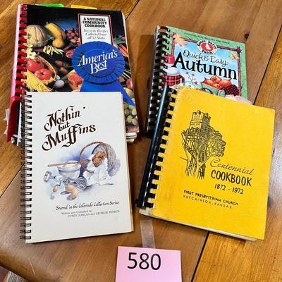 Lot of 4 cook books