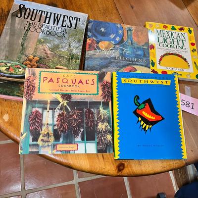 Lot of Southwest cook books