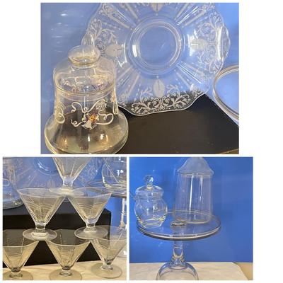 Decorative Glass Lot