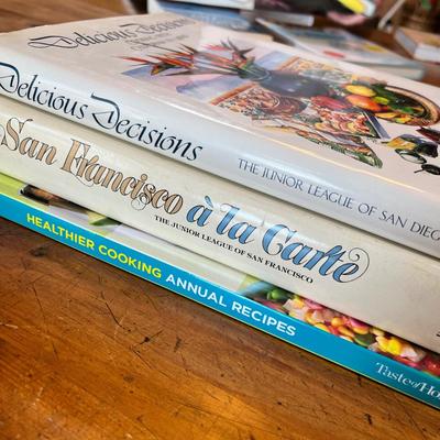 Lot of cook books