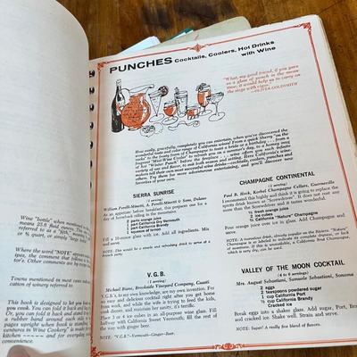 Vintage & new cook books