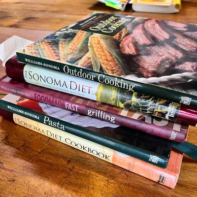 Lot of 5 cook books