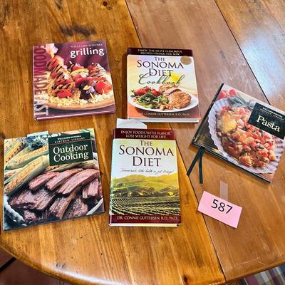 Lot of 5 cook books