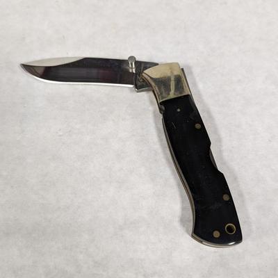 Blackjack Folding Pocket Knife