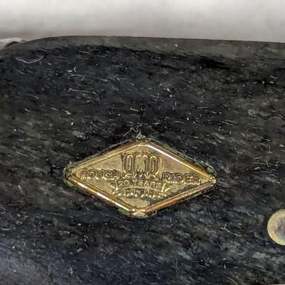 Rough Ryder Small Hunter Black Titanium with Sheath & Box