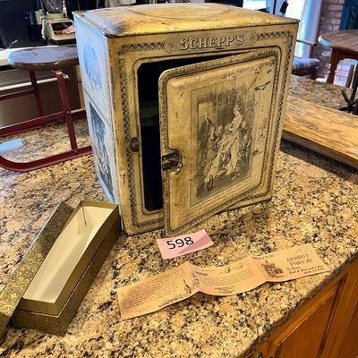 Really neat Antique Bread box