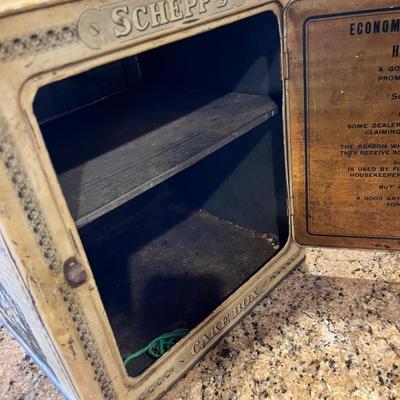 Really neat Antique Bread box