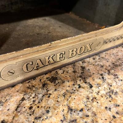 Really neat Antique Bread box