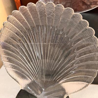 8 Piece Decorative Glass Serving Plate Lot
