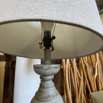 Green Farmhouse Lamp