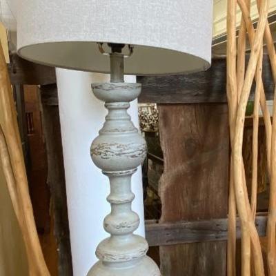 Green Farmhouse Lamp