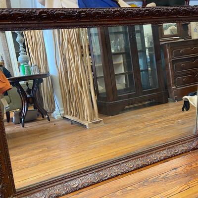 Large Rectangle Framed Mirror