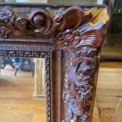 Large Rectangle Framed Mirror