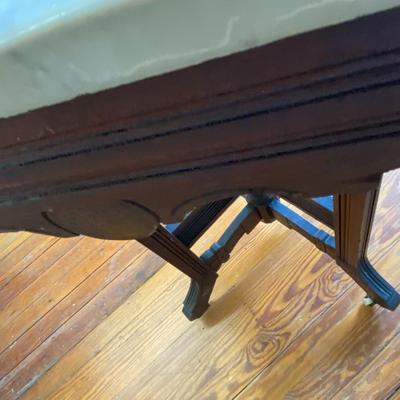 Rectangular Marble Top Table