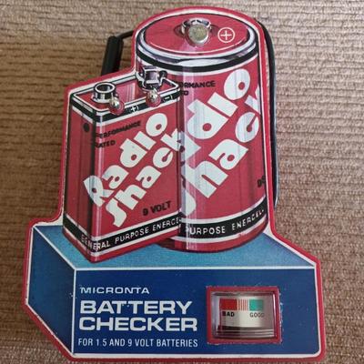 radio shack battery tester