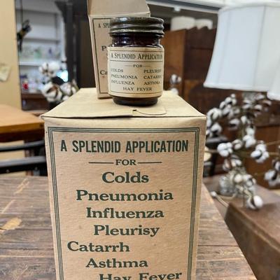 Set of Twelve Jars of Vintage Wizzard Ointment - Folk Medicine Lot Three
