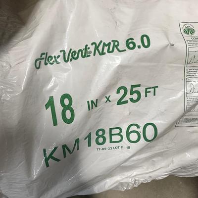 18"w x 25 Foot long HVAC air tube/hose/duct - new in bag