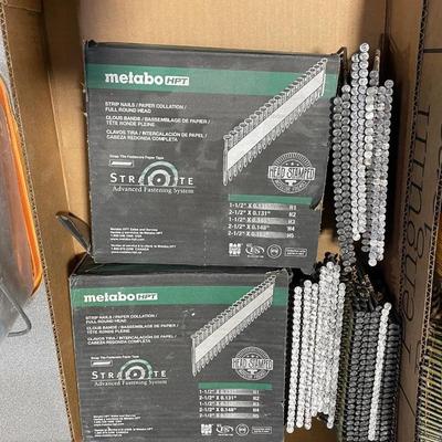 2 Boxes of Metabo HPT Nail Gun Strip Nails