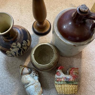 Vintage jug and pottery