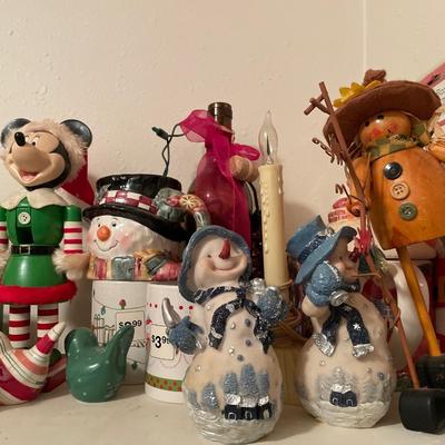 Large collection of Christmas items