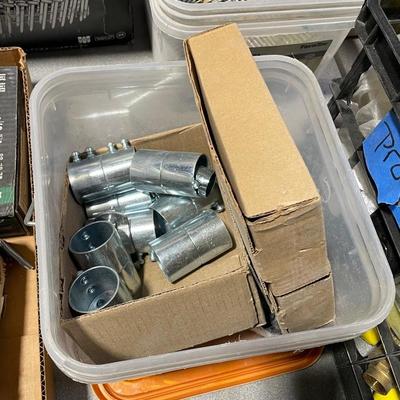 Bucket of 1-1/2" duct straps