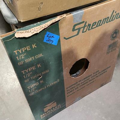 2 Boxes of Copper Pipe Fittings & Tubing - Large Box