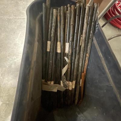 Tub of Concrete Form Stakes