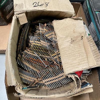 Box of Nail Gun Nails