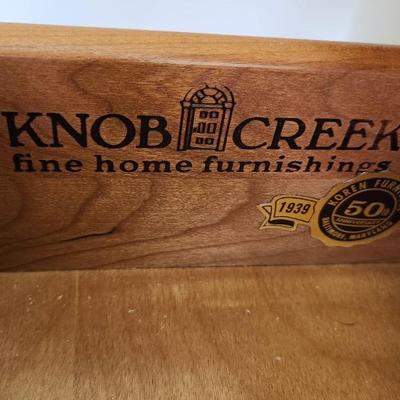 Pair Knob Creek Night Stand Side Tables 24x16x25