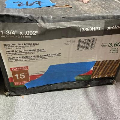 2 Boxes of Nail Gun Nails - 1-3/4" Item #13363hpt