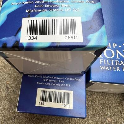4 New in Box Nikken Filtered Water Bottles