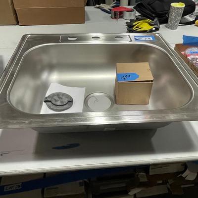 Kingsford Stainless Steel Sink with bent corner - 25