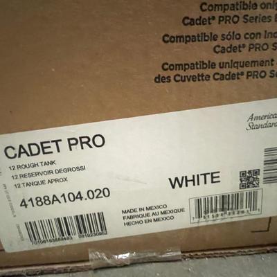 4 American Standard White Cadet Pro Toilet Tanks - New in Boxes