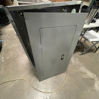 Metal Power Box/Circuit Breaker Box with Breakers 20"w x 38"t