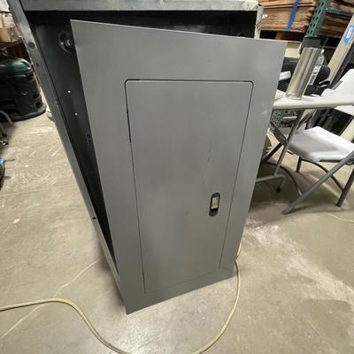 Metal Power Box/Circuit Breaker Box with Breakers 20"w x 38"t