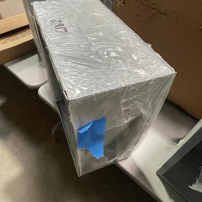 2 NEW Electrical Boxes - Measure 12" x 12" x 6" in Gray