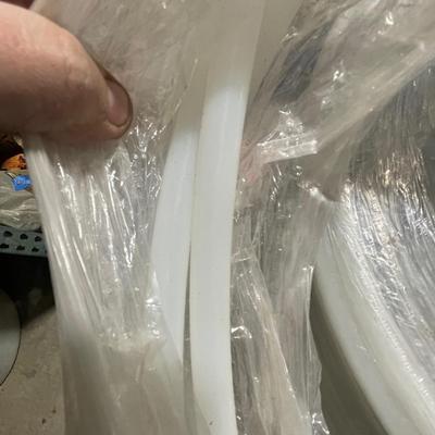 Several Rolls of Clear Plastic Tubing - various sizes/lengths