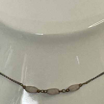 Faceted Stone Choker