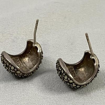 A 925 Thailand Sterling Earrings