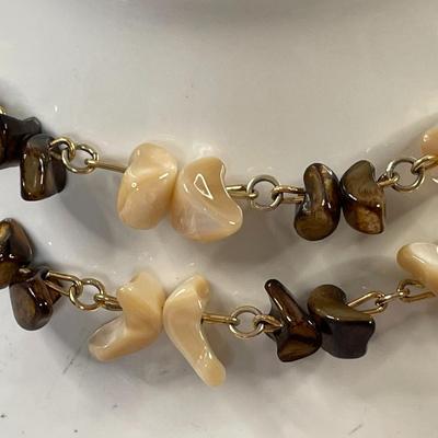 Mother of Pearl Chip Necklace