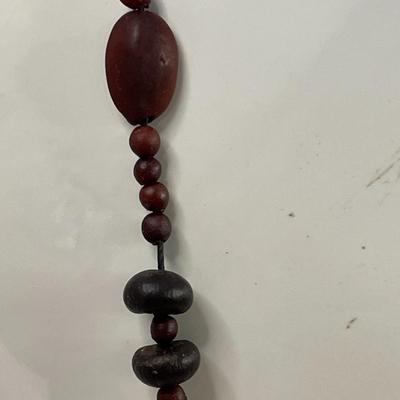 Sea Bean Beaded Necklace