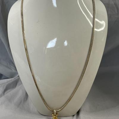 Silver Tone and Gold Tone Necklace