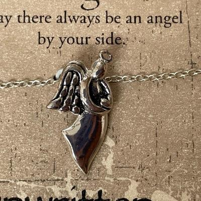 Sterling Silver Angel Necklace