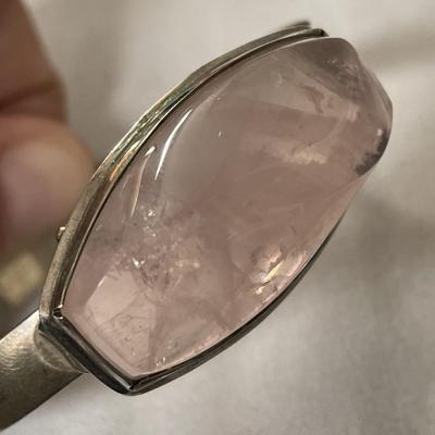 Pink Stone Rose Quartz Bracelet