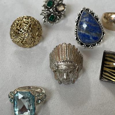 Collection of Costume Rings