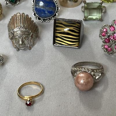 Collection of Costume Rings